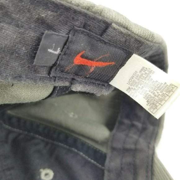 Nike Sports Hat Cap Size 7 Fitted Green Orange - Picture 7 of 8